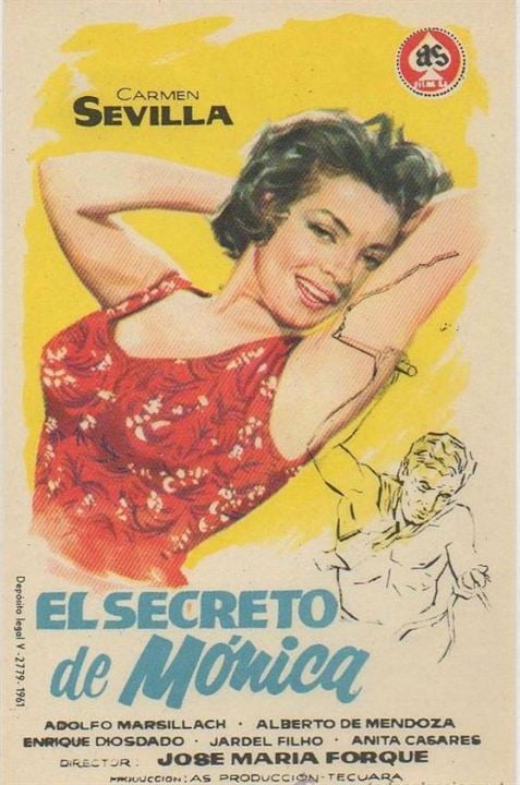 El secreto de Mónica : Cartel