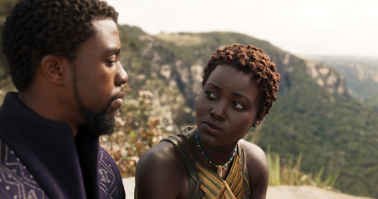 Black Panther : Foto Chadwick Boseman, Lupita Nyong'o