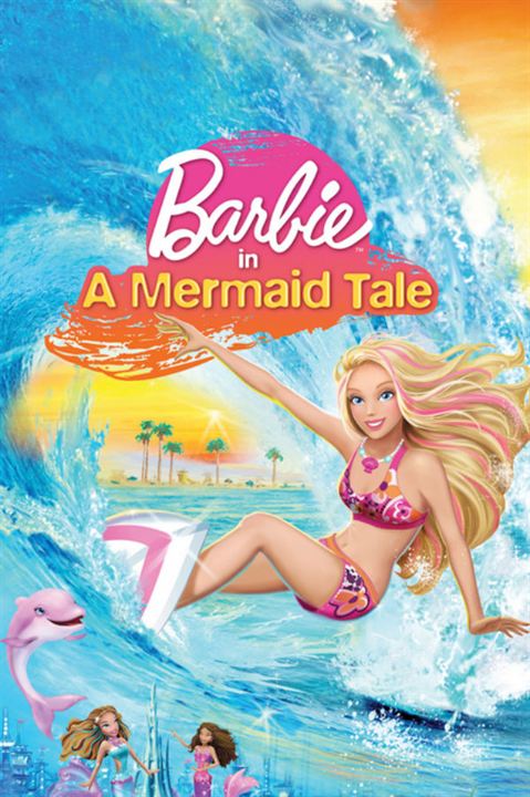 Barbie en una aventura de sirenas : Cartel