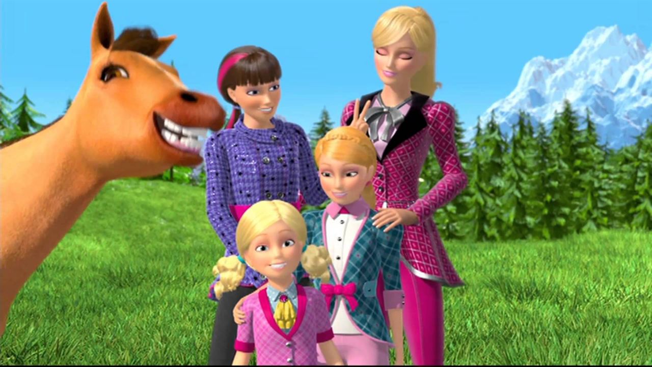Barbie y sus hermanas en una aventura de caballos : Foto