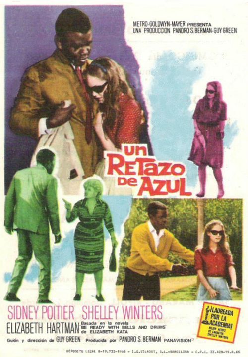 Un retazo azul : Cartel