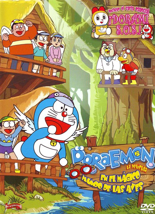 Doraemon en el mágico mundo de las aves : Cartel