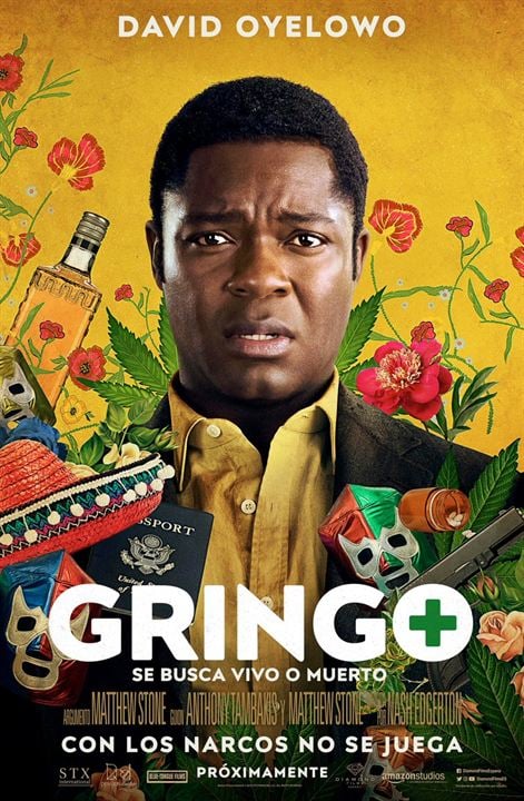 Gringo: Se busca vivo o muerto : Cartel