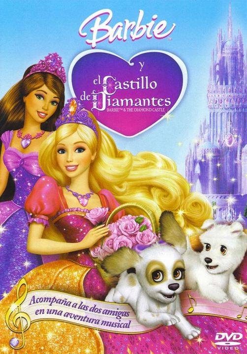 Barbie y el castillo de diamantes : Cartel