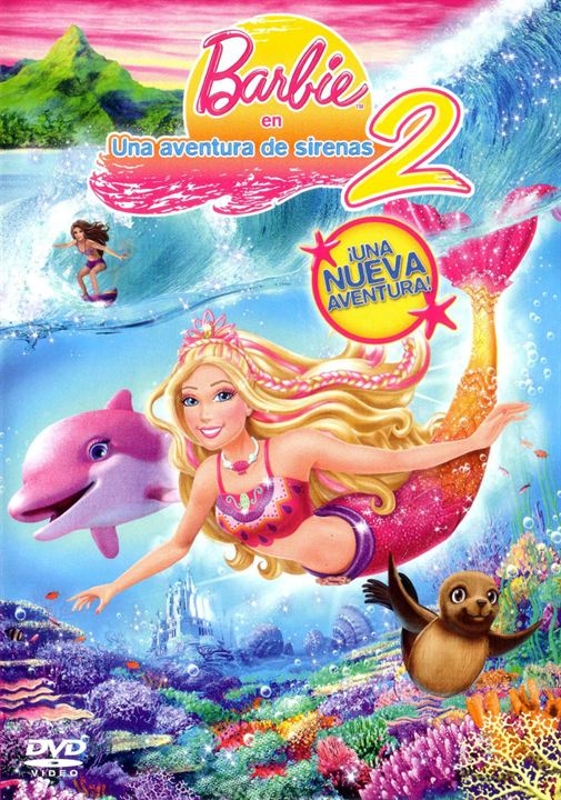 Barbie en una aventura de sirenas 2 : Cartel