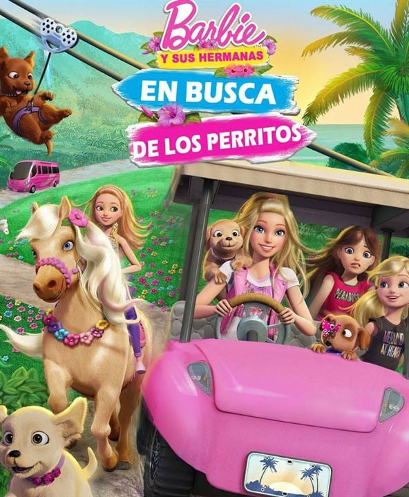 Barbie y sus hermanas en busca de los perritos : Cartel