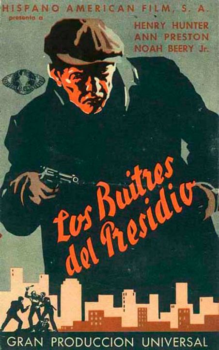 Los buitres del presidio : Cartel