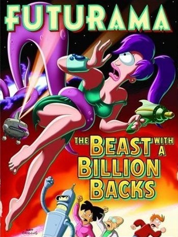 Futurama: La bestia con un millón de espaldas : Cartel