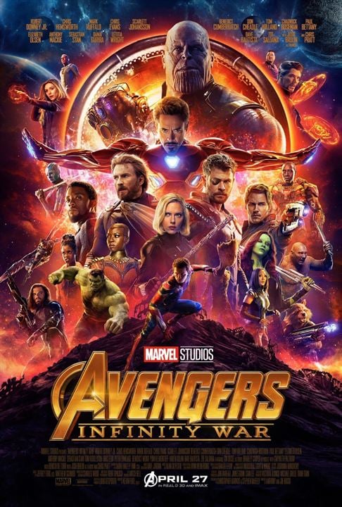 Vengadores: Infinity War : Cartel