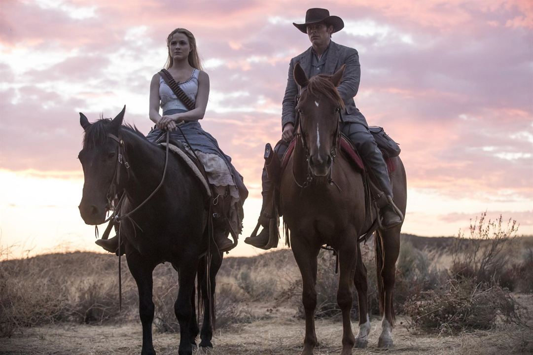 Westworld : Foto James Marsden, Evan Rachel Wood