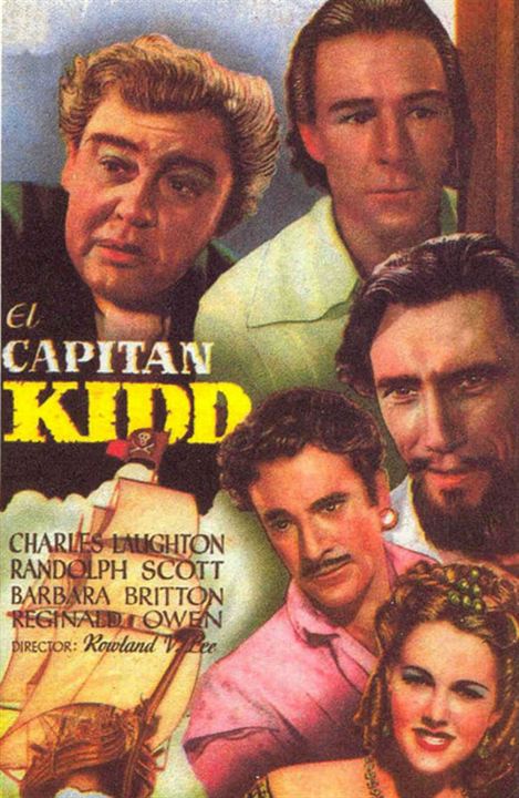 El capitán Kidd : Cartel