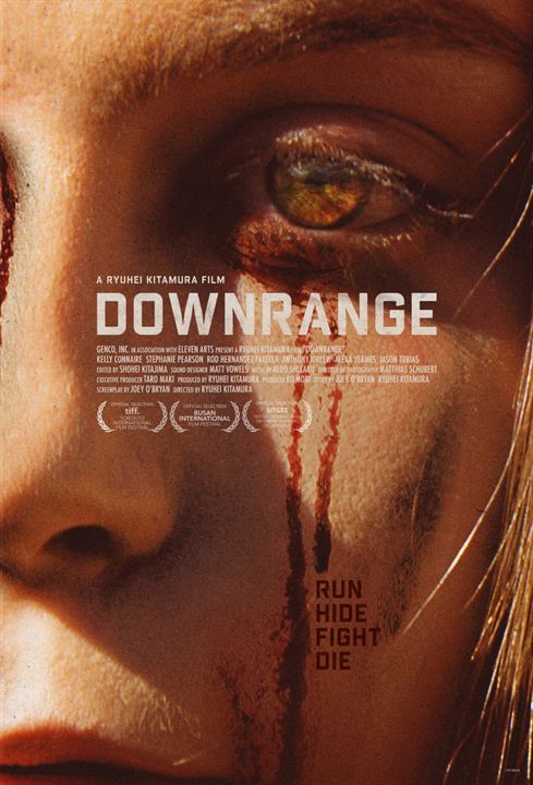 Blanco perfecto (Downrange) : Cartel