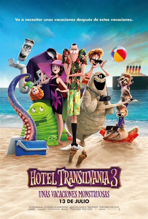 Hotel Transilvania 3: Unas vacaciones monstruosas : Cartel