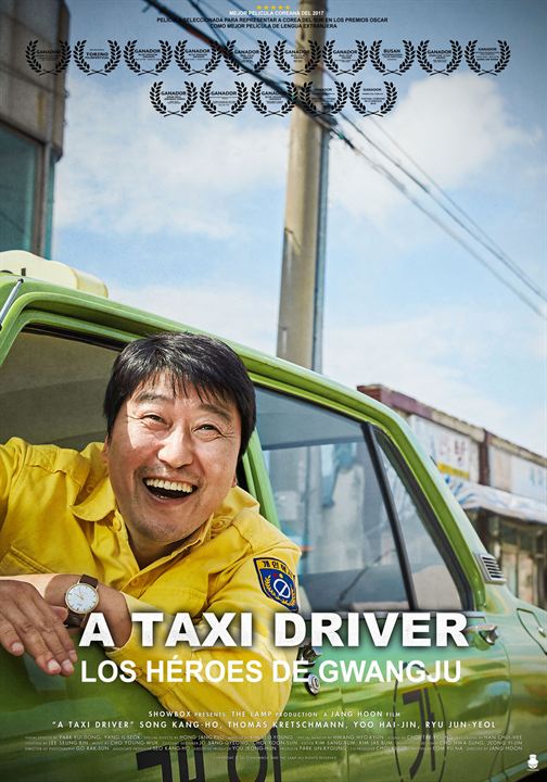 A Taxi Driver. Los héroes de Gwangju : Cartel