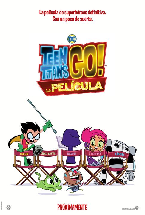 Teen titans go! La película : Cartel