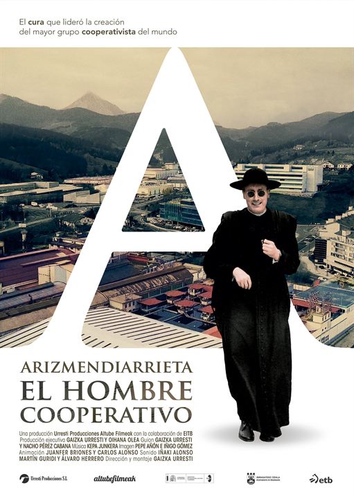 Arizmendiarrieta, el hombre cooperativo : Cartel