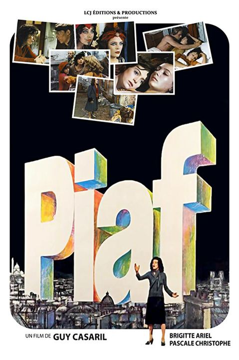 Una voz llamada Edith Piaf : Cartel