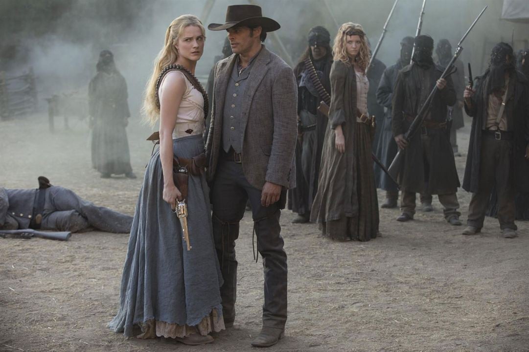 Westworld : Foto James Marsden, Evan Rachel Wood