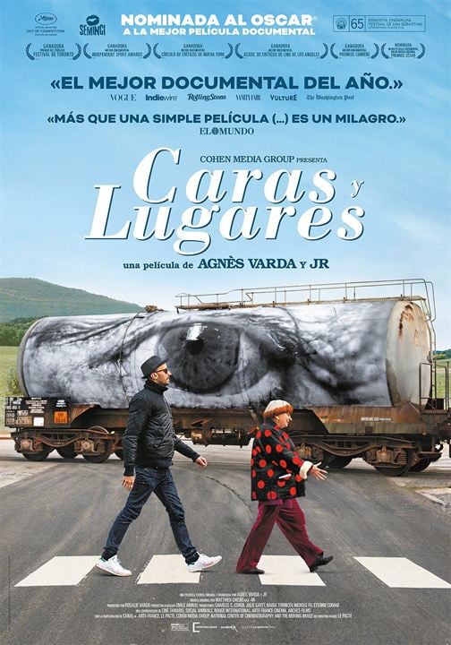 Caras y lugares : Cartel