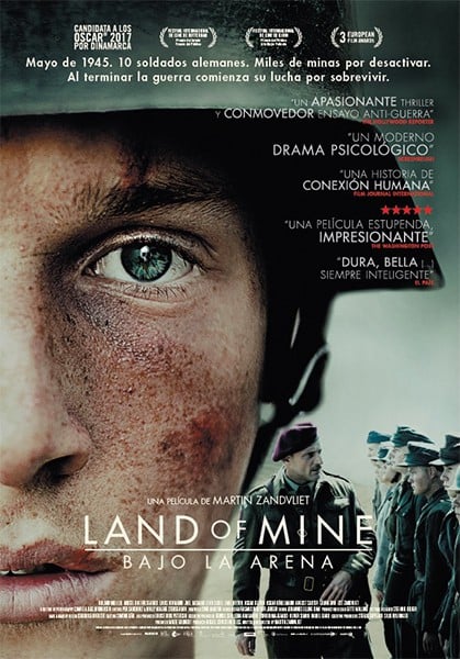 Land of Mine (Bajo la arena) : Cartel