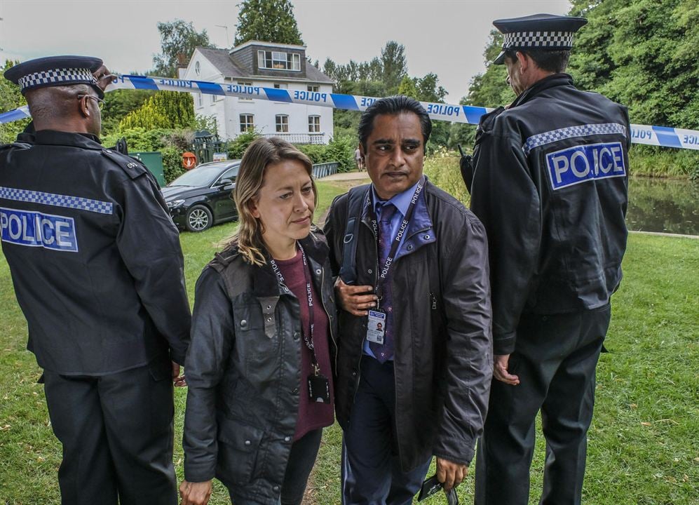 Unforgotten : Foto Sanjeev Bhaskar, Nicola Walker