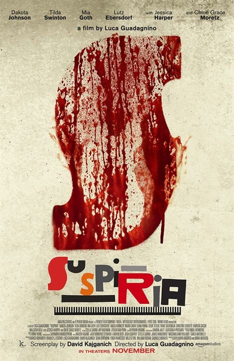 Suspiria : Cartel