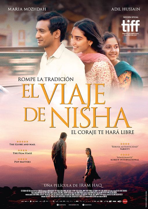 El viaje de Nisha : Cartel