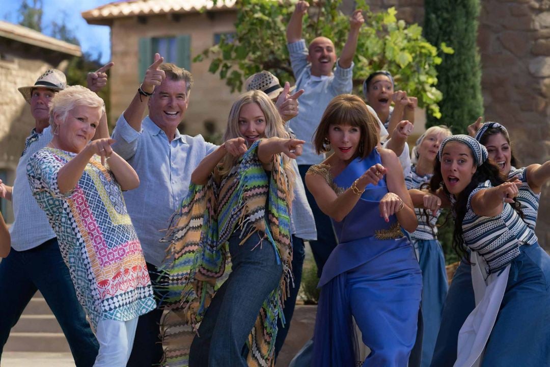 Mamma Mia! Una y otra vez : Foto Julie Walters, Amanda Seyfried, Pierce Brosnan, Christine Baranski