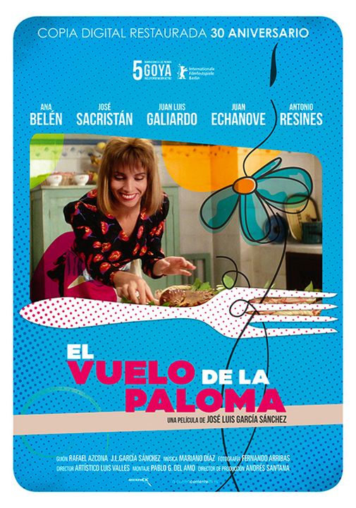 El vuelo de la Paloma : Cartel