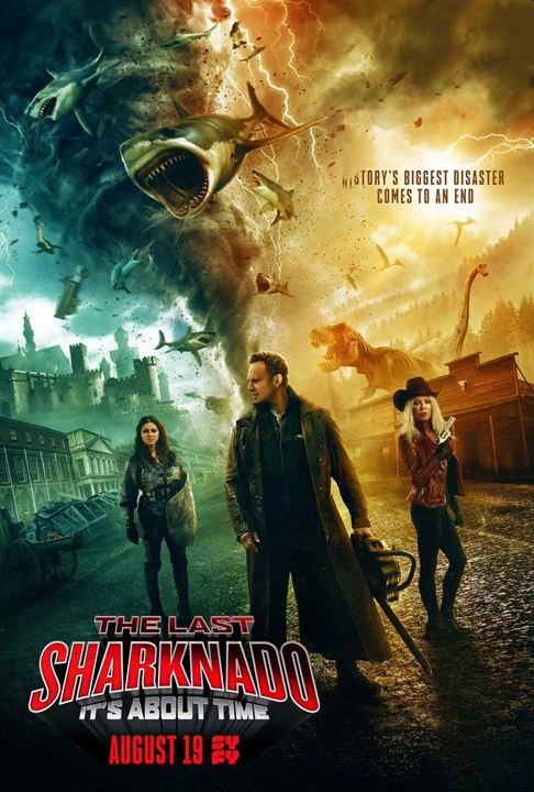 El último Sharknado: Ya era hora : Cartel