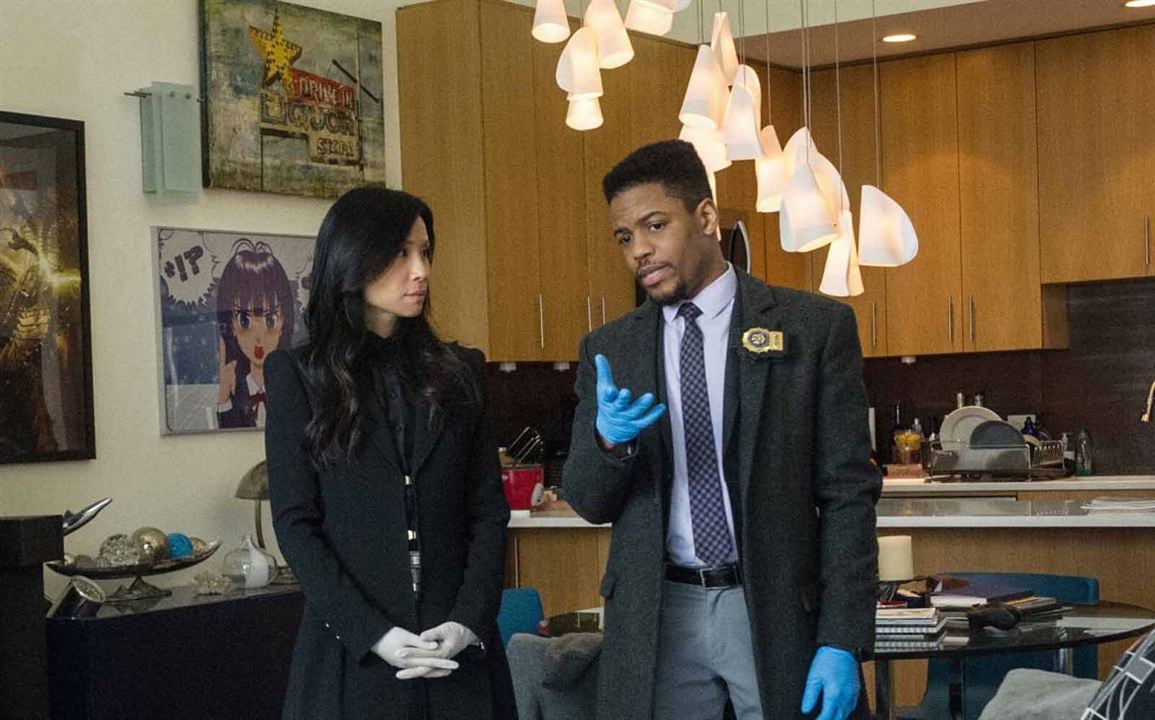 Elementary : Foto Lucy Liu, Jon Michael Hill