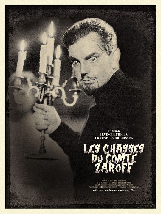 El malvado Zaroff : Cartel
