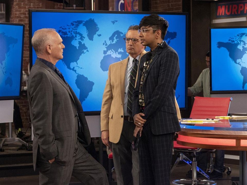 Murphy Brown : Foto Joe Regalbuto, Grant Shaud, Nik Dodani