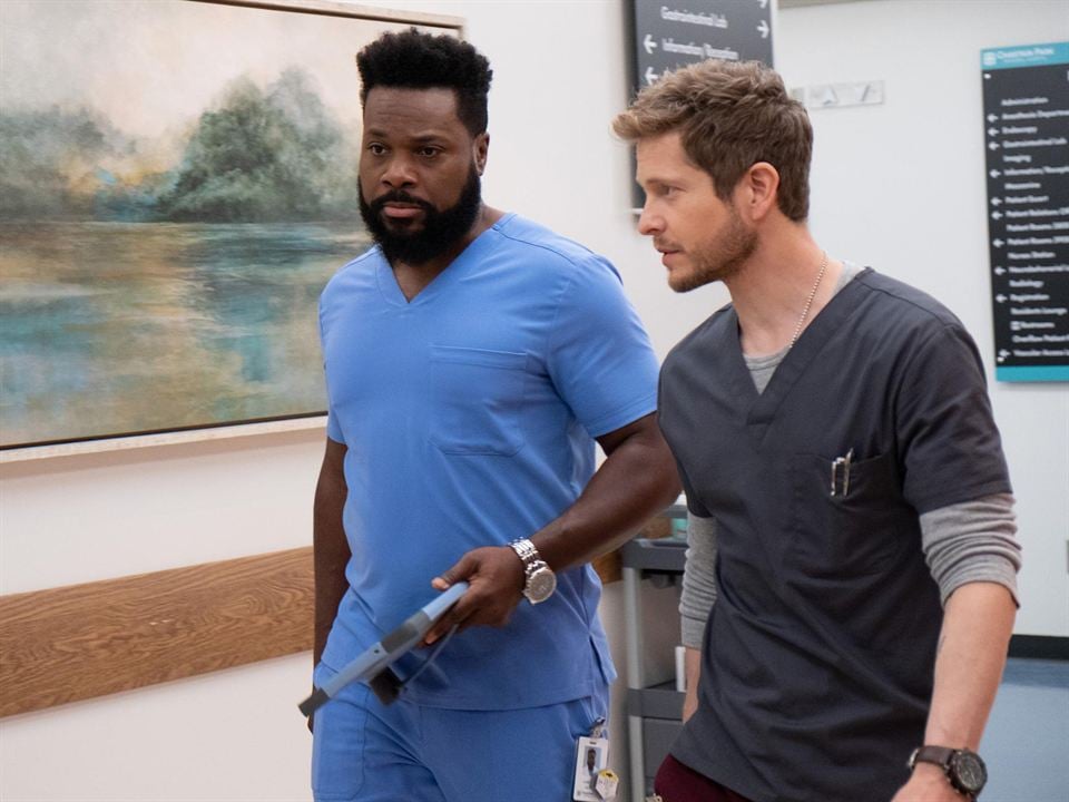 The Resident : Foto Malcolm-Jamal Warner, Matt Czuchry