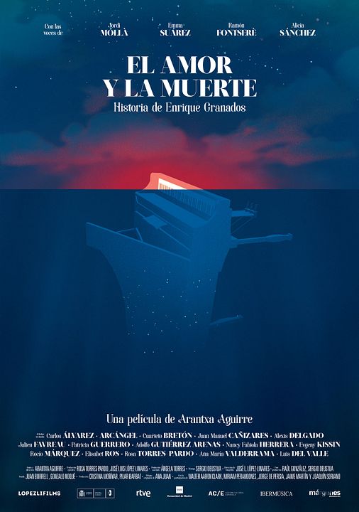 El amor y la muerte : Cartel
