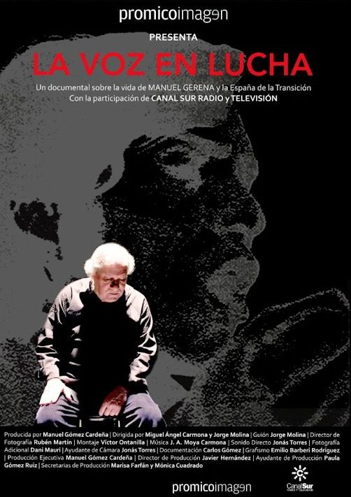 La voz en lucha : Cartel