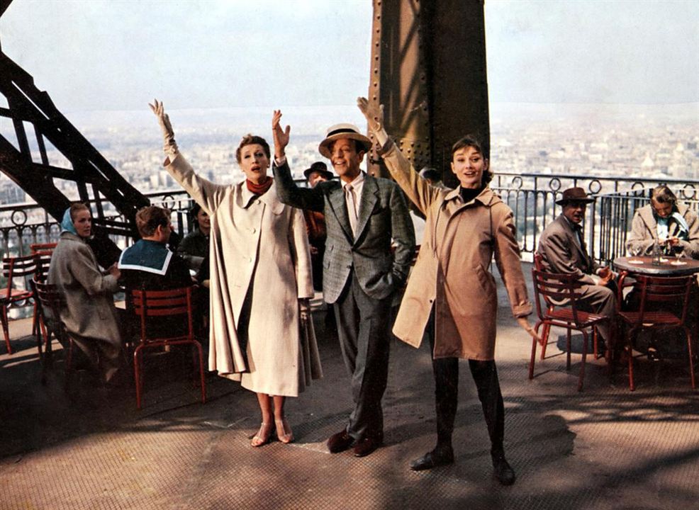 Una cara con Ángel : Foto Fred Astaire, Audrey Hepburn