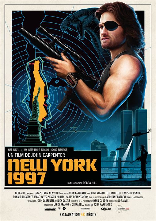 1997: Rescate en Nueva York : Cartel