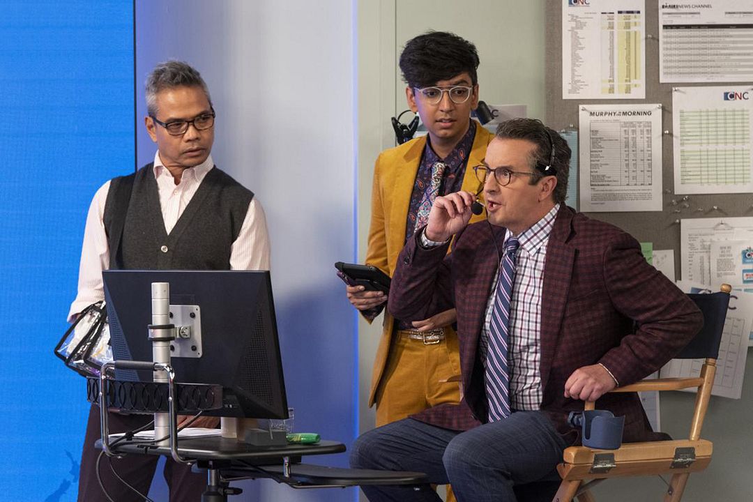 Murphy Brown : Foto Grant Shaud, Nik Dodani