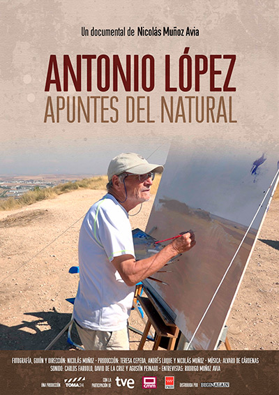 Antonio López. Apuntes del natural : Cartel