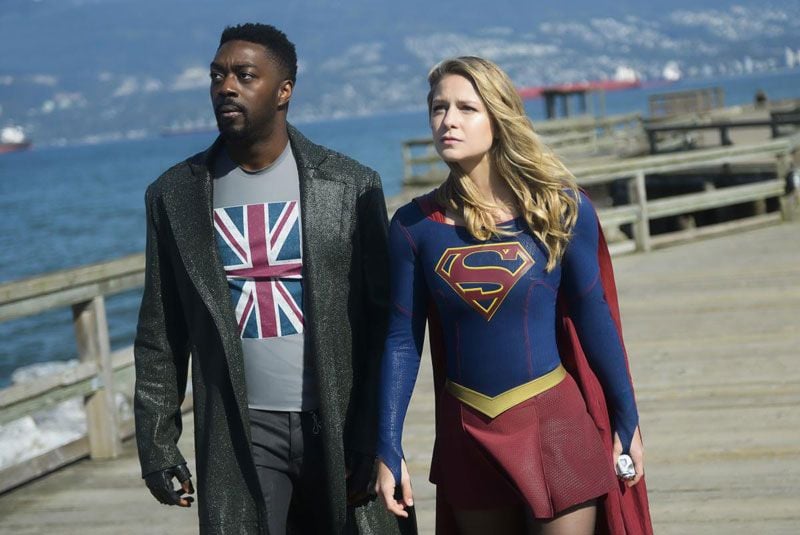 Supergirl : Foto Melissa Benoist, David Ajala