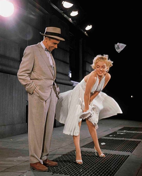 La tentación vive arriba : Foto Marilyn Monroe, Tom Ewell
