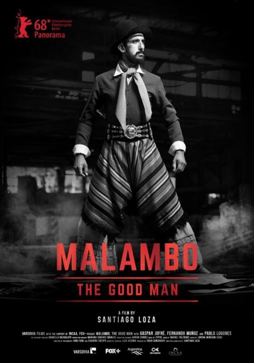 Malambo, el hombre bueno : Cartel