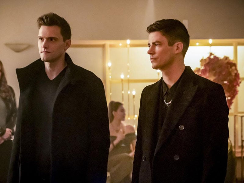 The Flash : Foto Damion Poitier, Grant Gustin