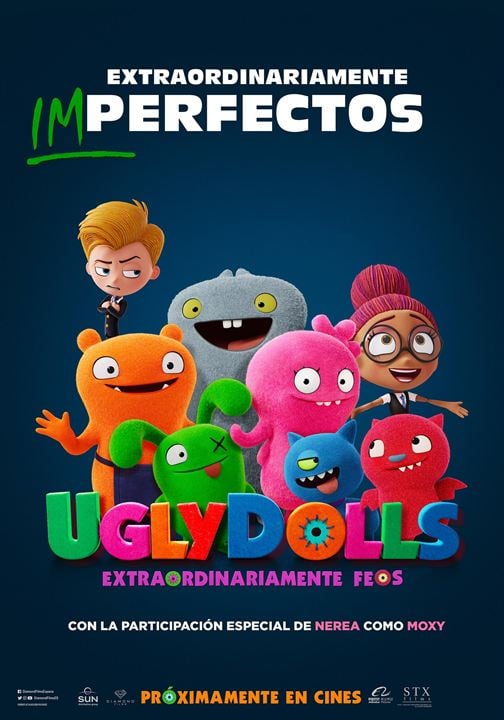 UglyDolls: Extraordinariamente feos : Cartel