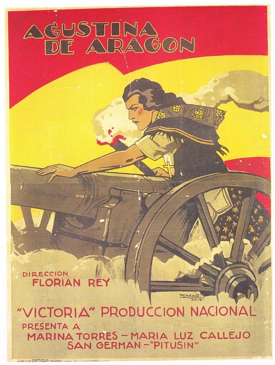 Agustina de Aragón : Cartel