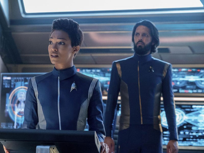 Star Trek: Discovery : Foto Sonequa Martin-Green, Shazad Latif