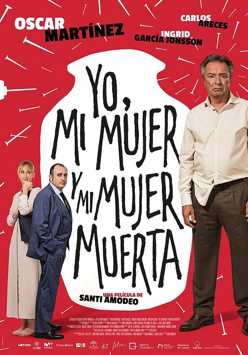 Yo, mi mujer y mi mujer muerta : Cartel