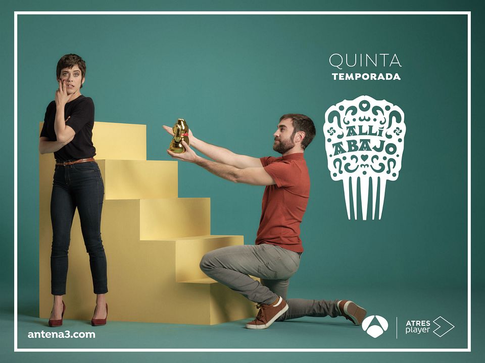 Allí Abajo : Cartel