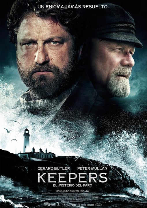 Keepers. El misterio del faro : Cartel